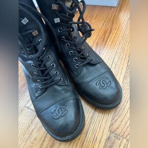 Chanel Combat boots